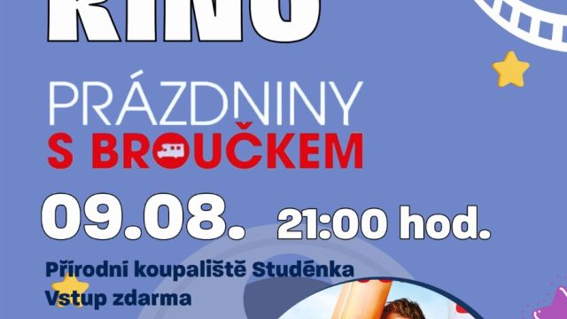 LETNÍ FESTIVAL - Letní kino Prázdniny s Broučkem